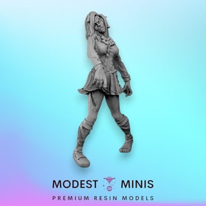 Zombie School girl - 28mm 30mm 32mm - Wasteland | Zombicide | Walking Dead