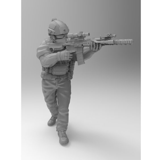 7pc PMC Private Military Contractors Set - 28mm 32mm