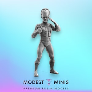 Nogginator: miniatuur van 40 mm | DnD Mini | Superheldminiatuur | C27