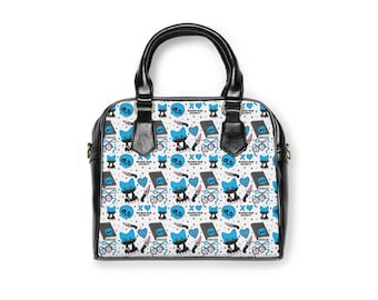 Lights Out Handbag with Whimsical Cat Design, Cute Tote for Pet Lovers, Perfect Gift for Birthdays, Casual Outings, Cat-Themed [...]