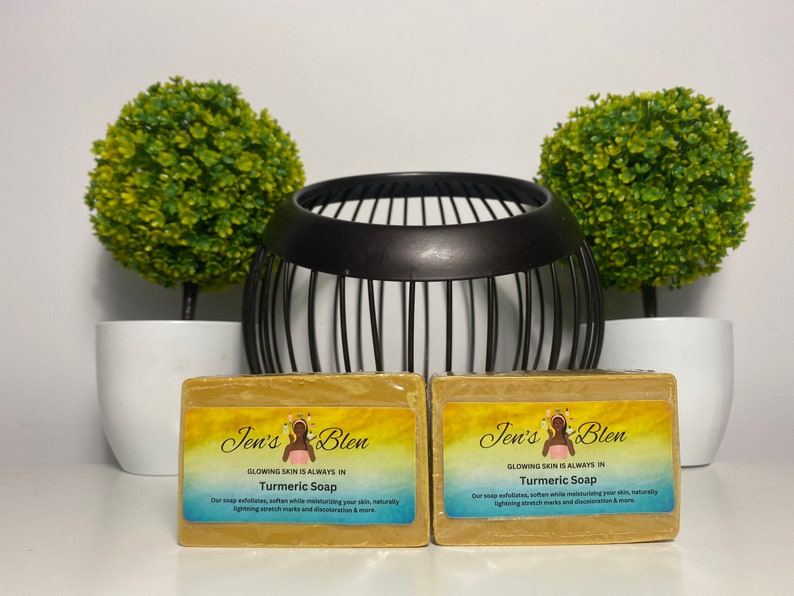 Turmeric Soap, Turmeric Brightening Soap, Dark Spots Remover, Dark