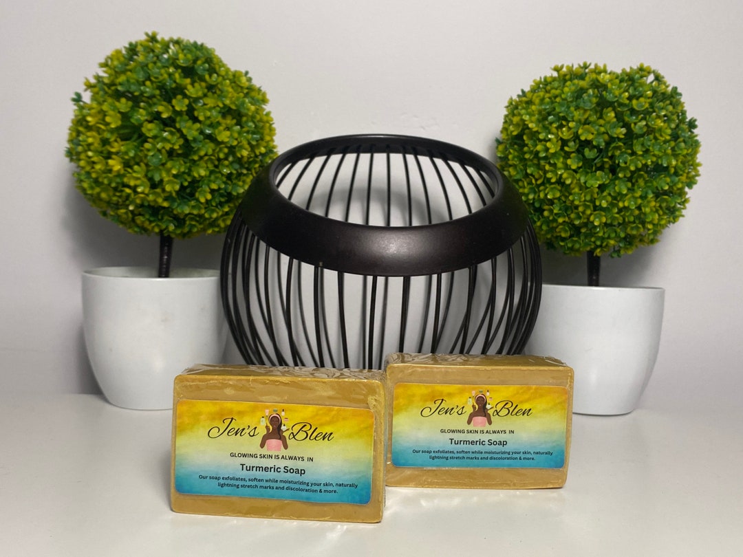 Turmeric Soap, Turmeric Brightening Soap, Dark Spots Remover, Dark
