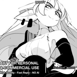 Anime Art Commission/Profile Picture/OC/Design/Portrait/Manga/Comic/Character Sheet - Reddy