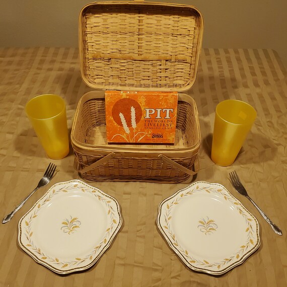 Vintage Picnic Basket