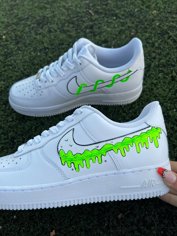 Custom Air Force 1 Neon Green