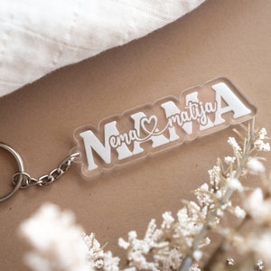 MAMA keychain with kids name,custom gift for mom, mom keychain, customized mom keychain, Mother’s Day gift, gifts for mom, gifts for her