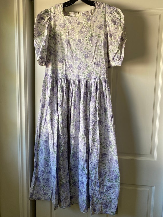 Vintage Laura Ashley Floral Dress