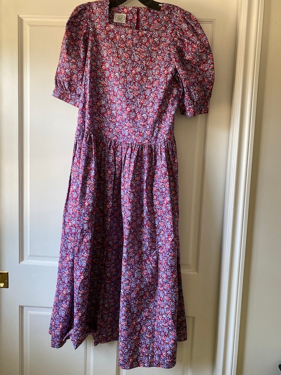 Laura Ashley - Vintage Floral Dress Size 10 or 12