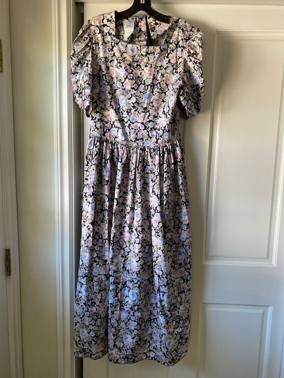 Vintage Laura Ashley Floral Dress