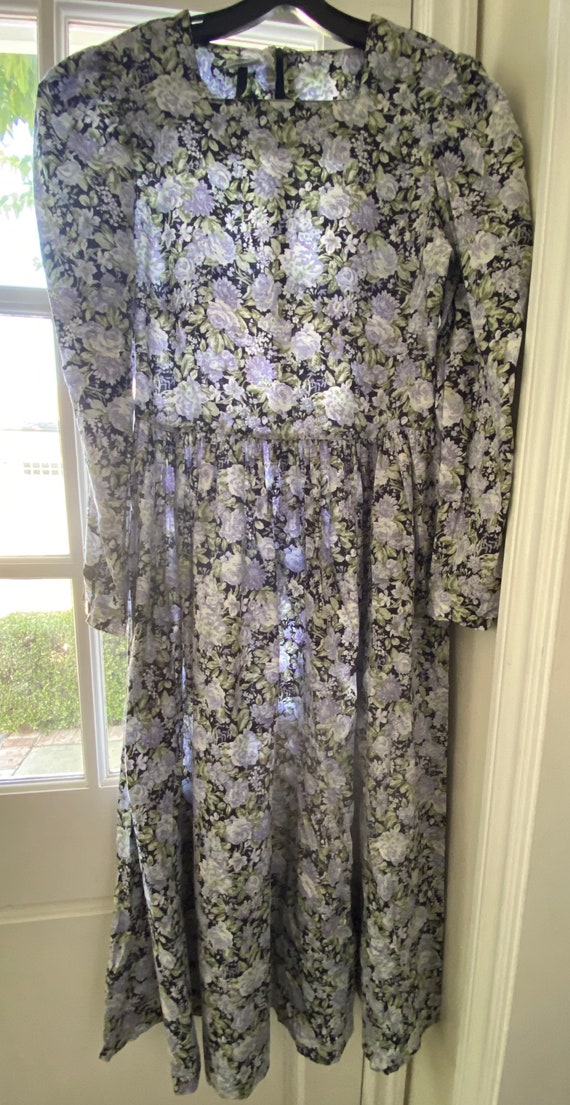 Vintage Laura Ashley Floral Dress
