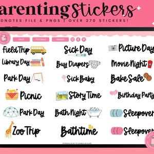 Parenting Stickers Digital