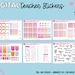 Digital Teacher Stickers | Goodnotes Teacher Stickers | Teacher PNG ...