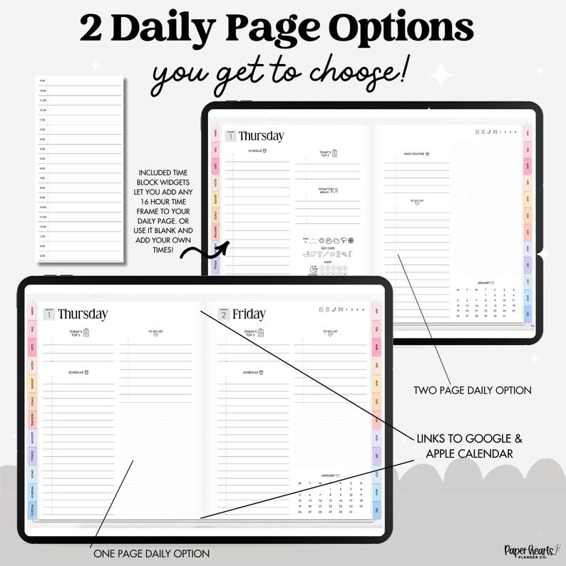 2026 Digital Planner for iPad & Goodnotes • Dated • Monthly, Weekly ...