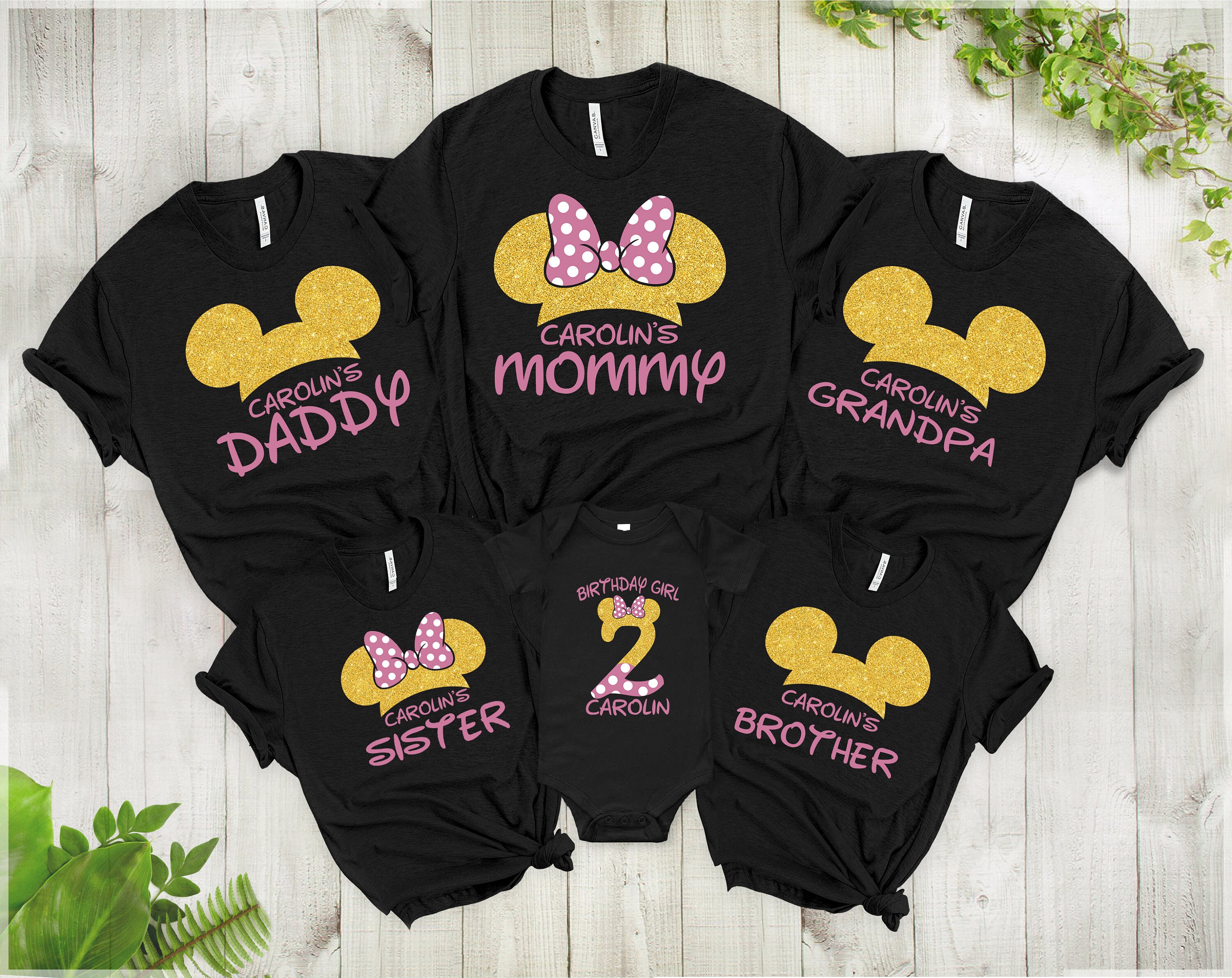 Disney Family Matching Shirts Disney Shirts Disney Family Etsy
