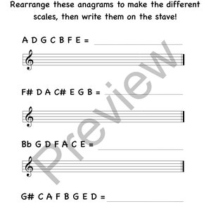 grade 1 music theory worksheets etsy