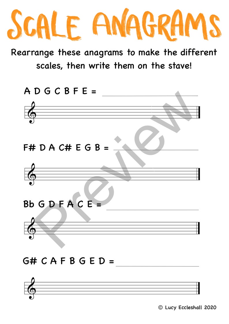 grade 1 music theory worksheets etsy