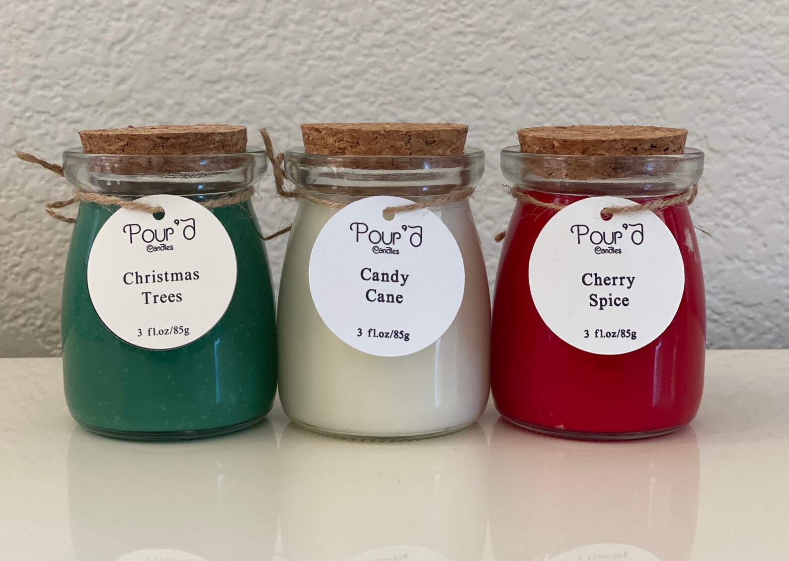 3 Fl.oz Mini Scented Candles Natural Soy Wax - Etsy
