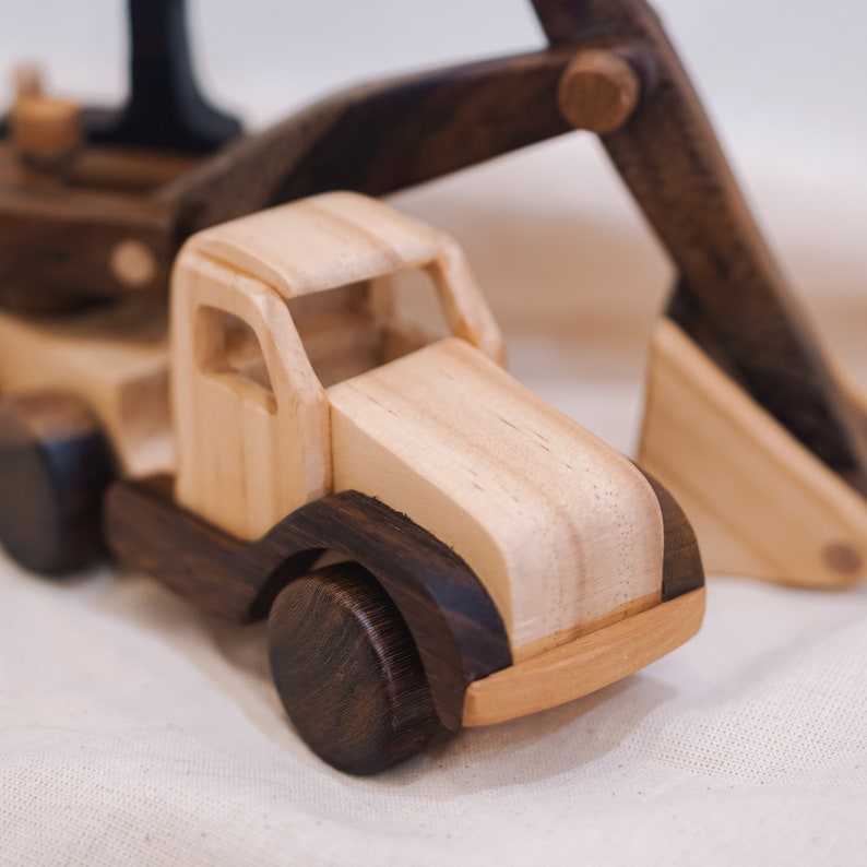 wooden car