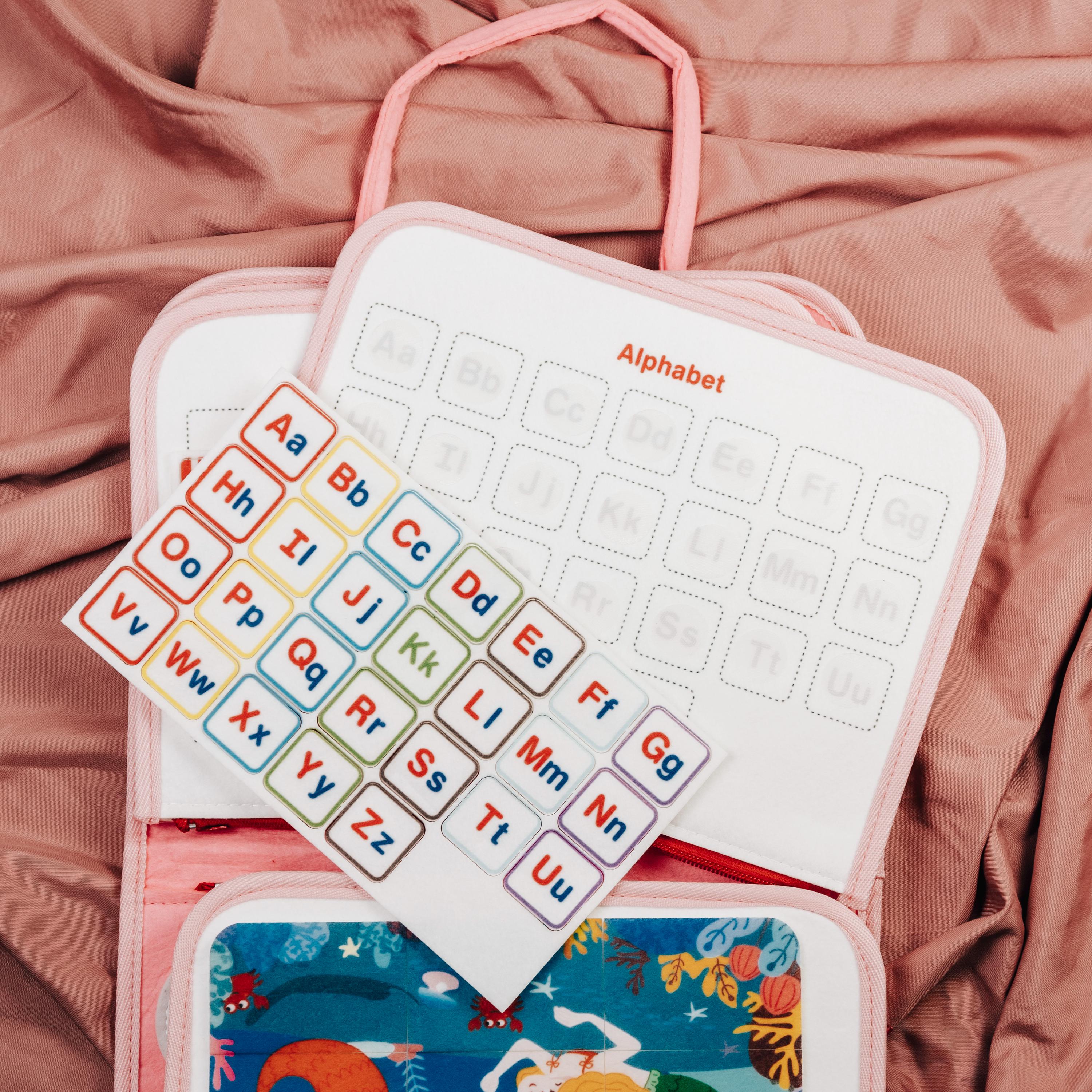 Felt Quiet Book, Toddler Busy Cloth Books, Montessori Activity Book 2 ...