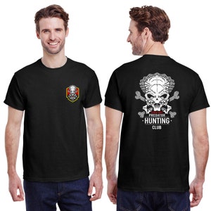 Predator Hunting Club T Shirt, Classic Movie Shirt