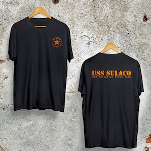 Classic Aliens USS Sulaco 2nd Battalion Bravo Team T shirt