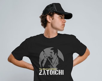 Zatoichi the Blind Swordsman Samurai T-shirt - Etsy