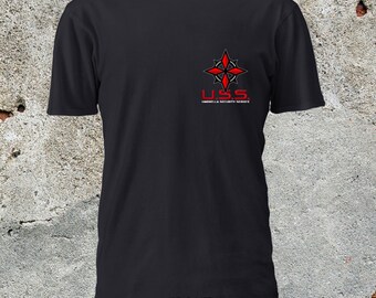 USS Umbrella Security Service Double-sided Graphic T-shirt - Etsy