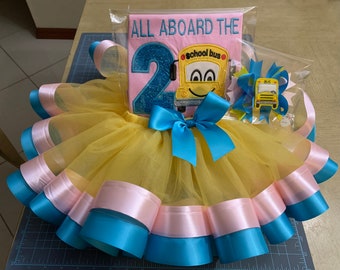 School bus birthday party