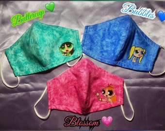 Powerpuff Girls Mask Etsy