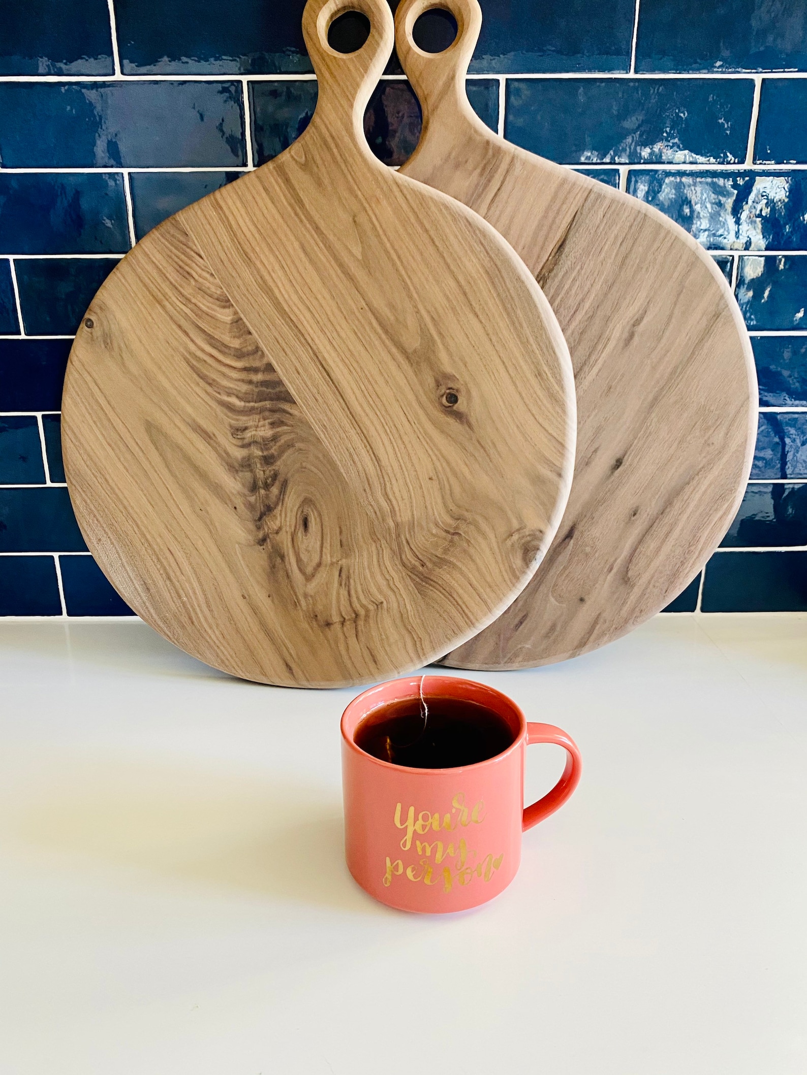Resin Cutting Board Large Round multiple colors Etsy