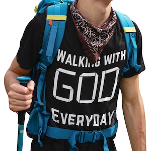 walking with God everyday t-shirt unisex