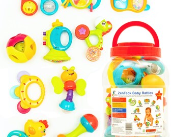 rattles and teethers