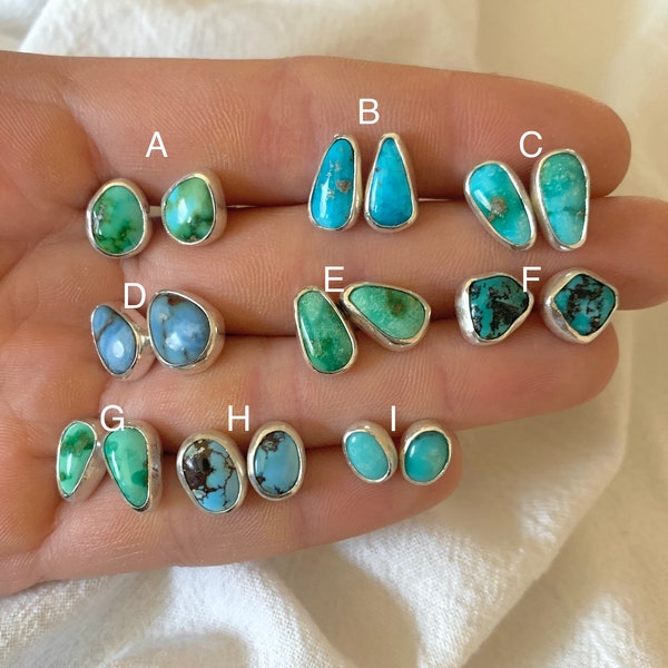 Turquoise Stud Earrings