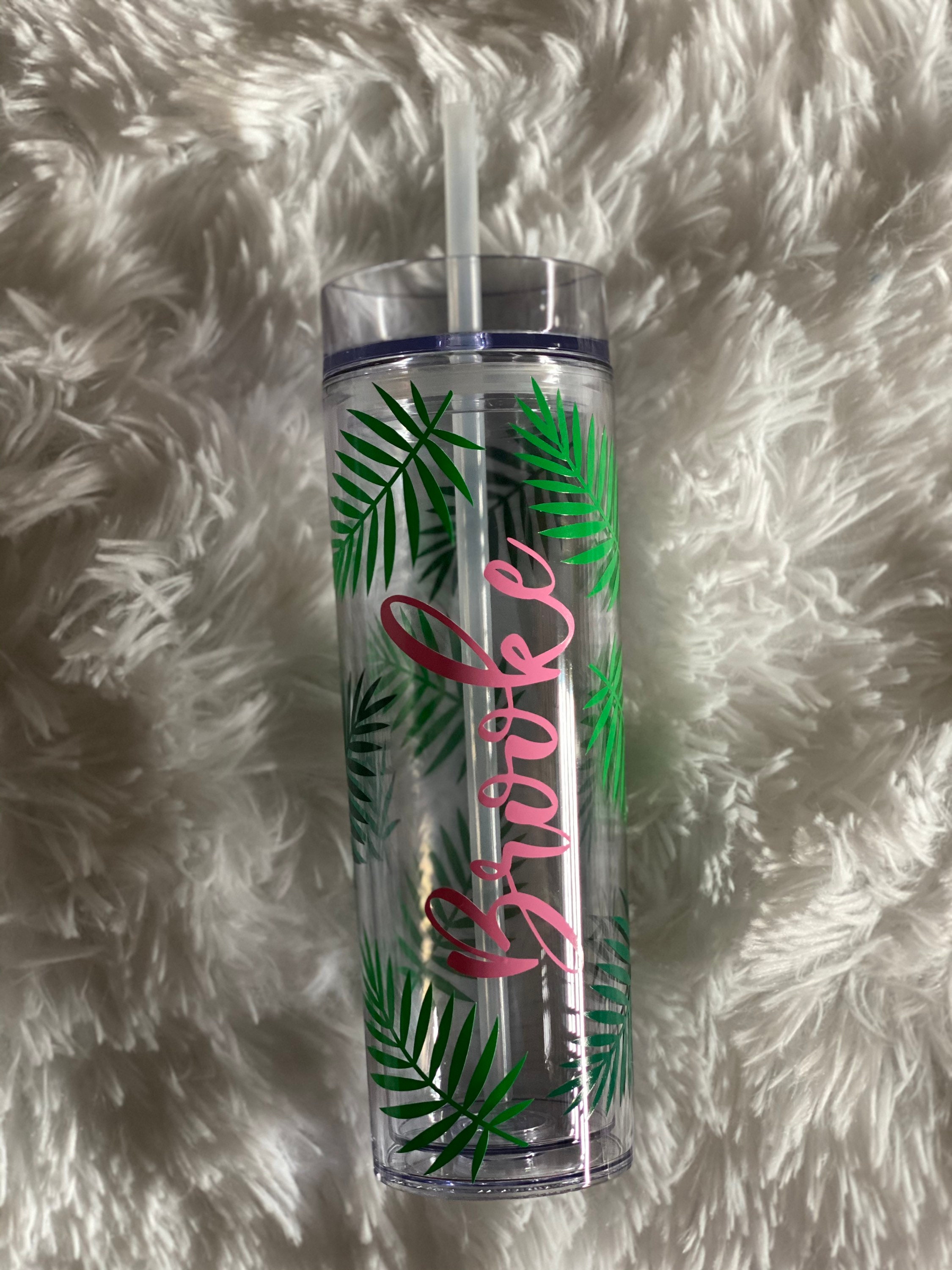 Tropical Shatterproof Drink Tumbler Etsy