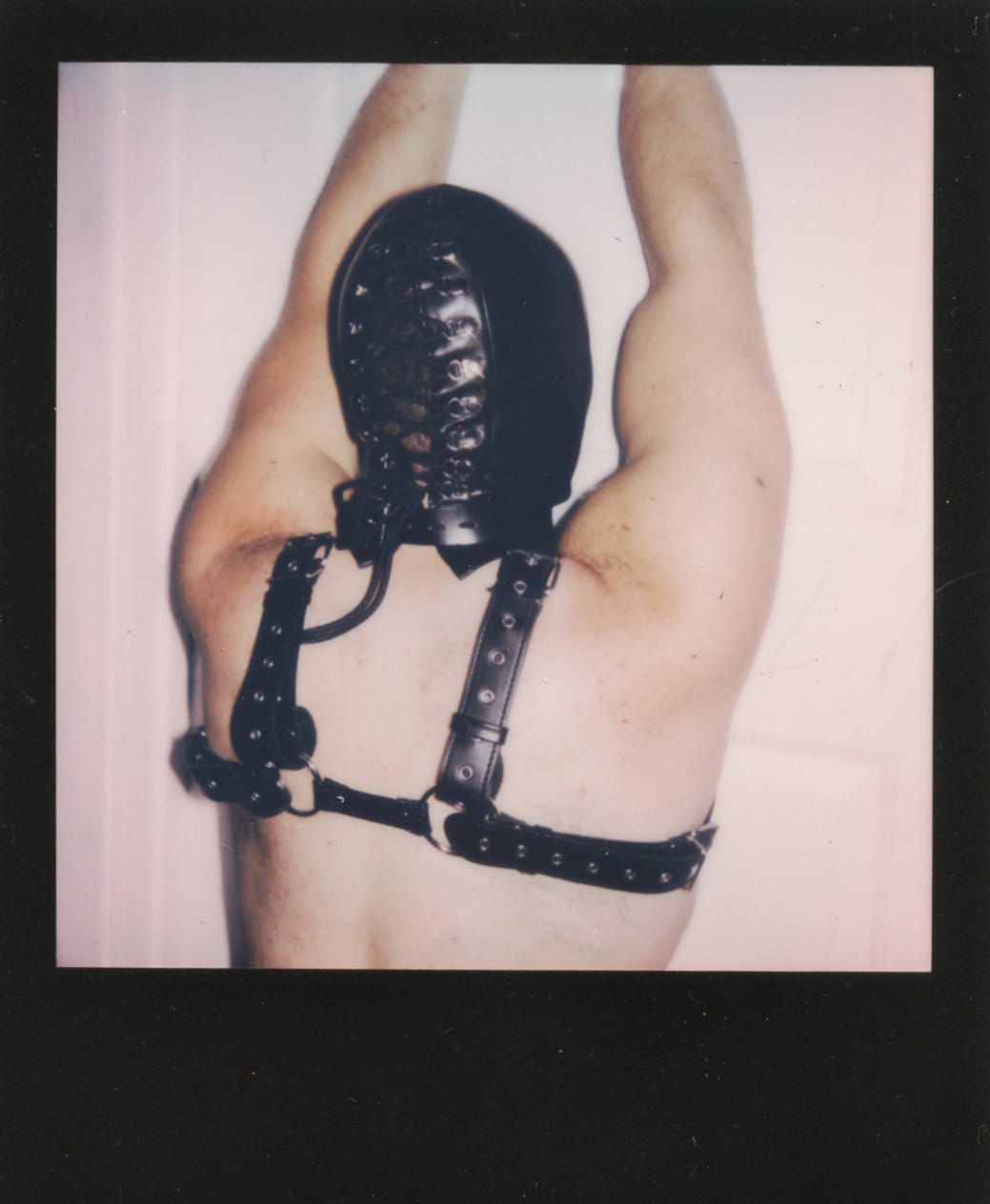 Slave Polaroid Slave Dungeon Leather Harness Erotic - Etsy Norway