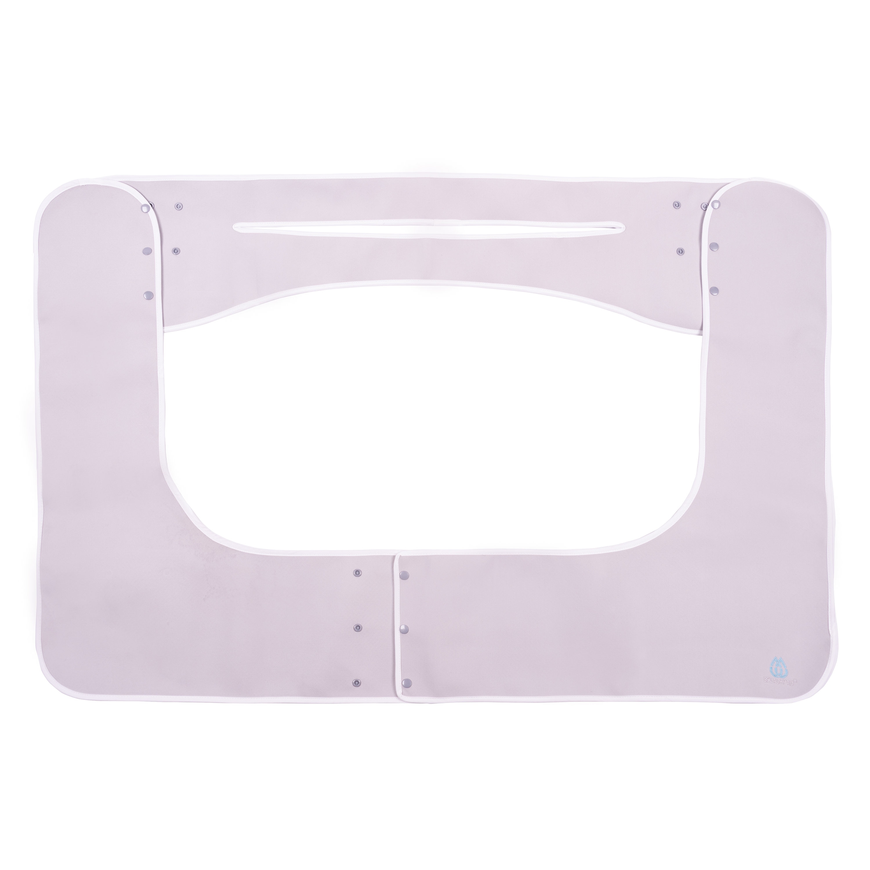 SPLASHPAD Kitchen Sink Splash Guard Mat, Absorbent Microfiber ...