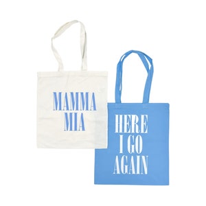 Mamma Mia Bachelorette | Custom Cotton Tote | Bachelorette Beach Bag | Mamma Mia Party Favor | Disco Bachelorette | Bridesmaid Gift Bag