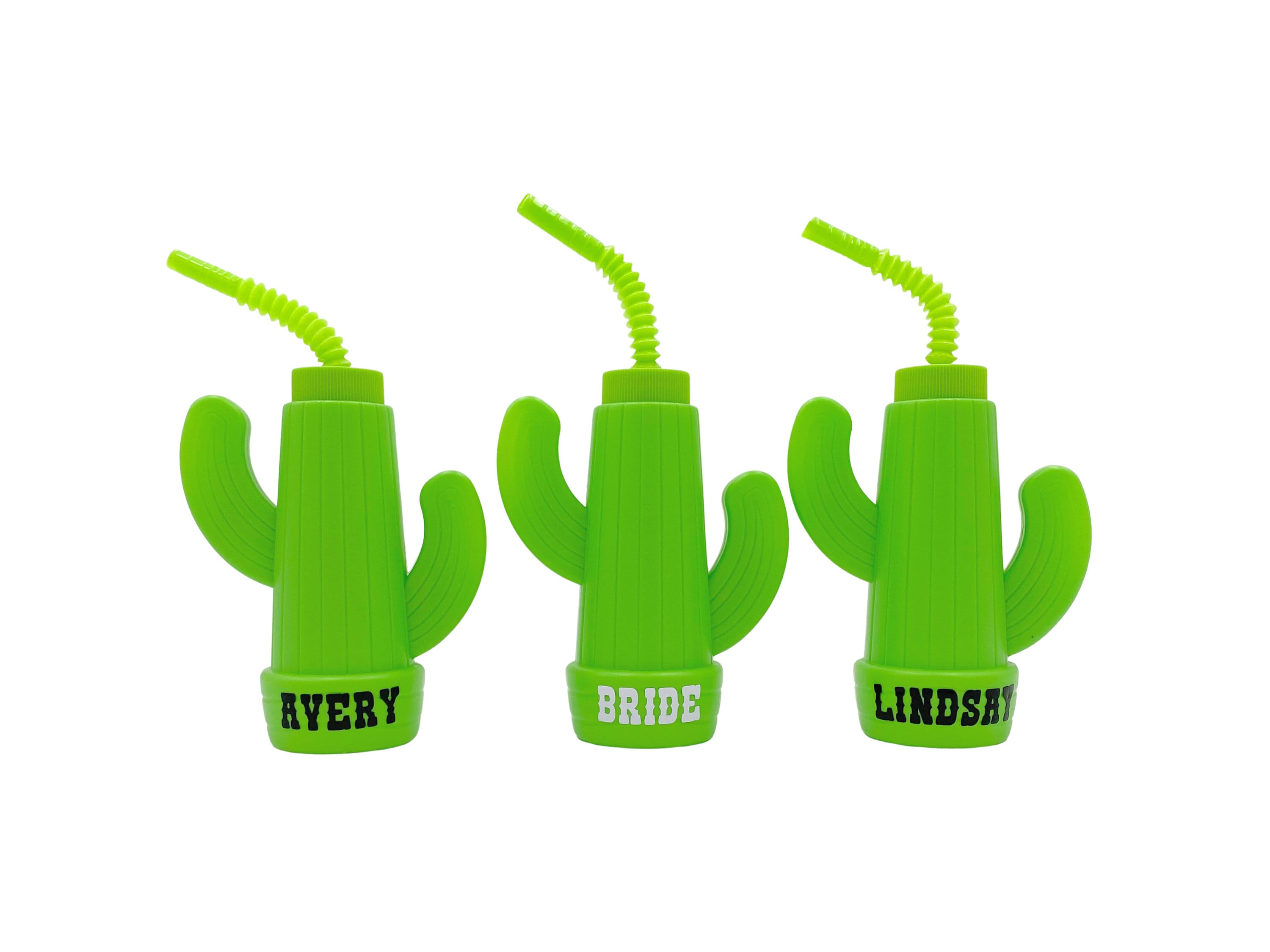 Personalized Cactus Cup Final Fiesta Bachelorette Custom Etsy
