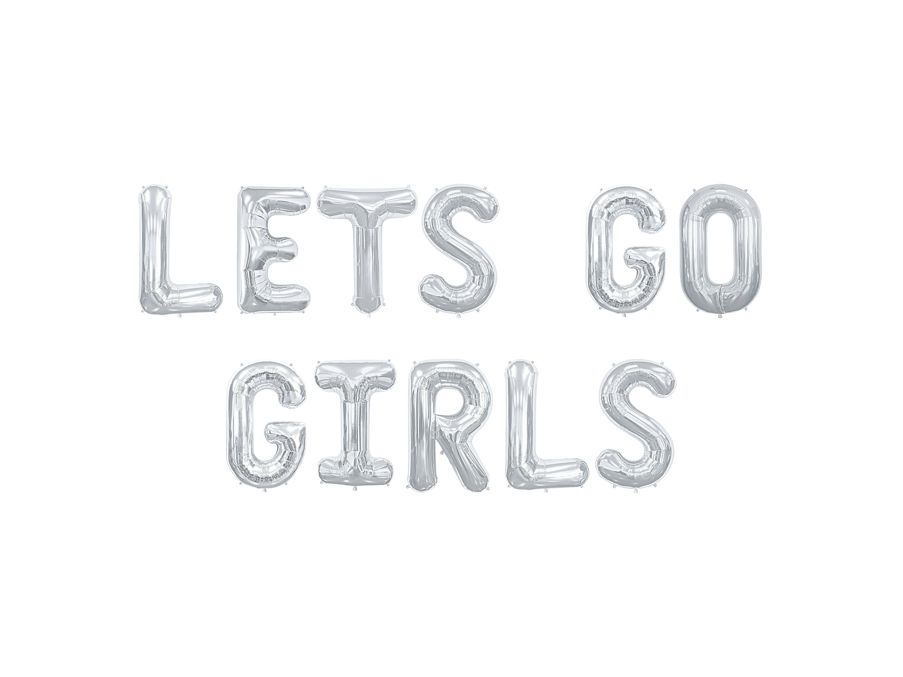 Lets Go Girls Balloon Banner Disco Cowgirl Bachelorette Party Decorations Last Rodeo Bachelorette Backdrop Photo Spot Country