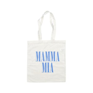 MNIGIU 'Mamma' Musical Tote Bag – Motivtasche Mit Zitat, 33x22 Cm, Polyester