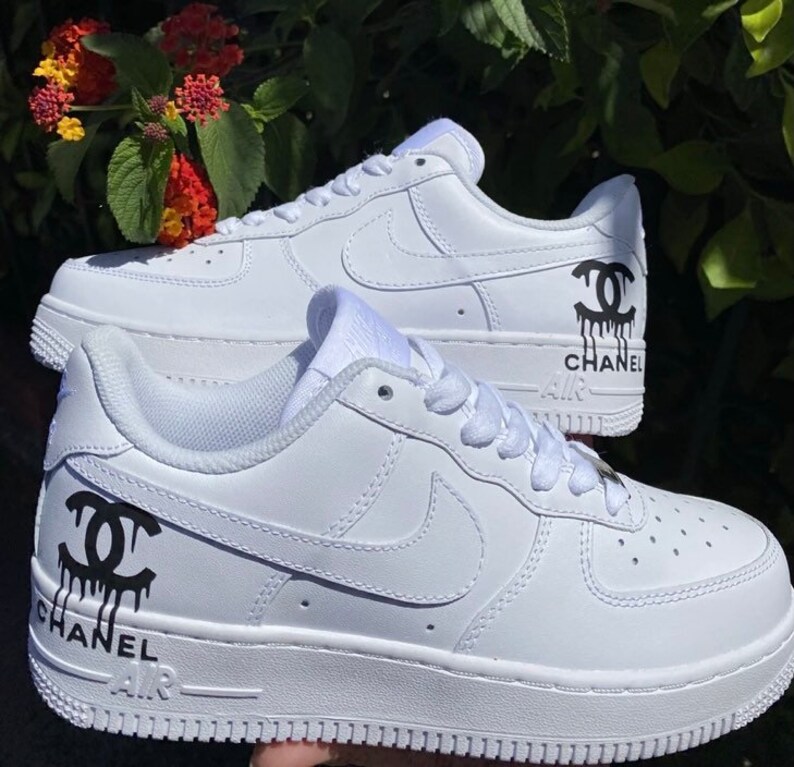custom air force 1 chanel