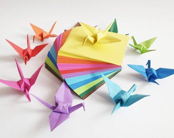 Origami Papier im bunten Mix