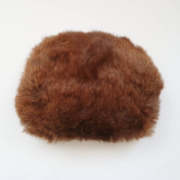 Authentic Vintage Pelz Muff aus den 1950er Jahren