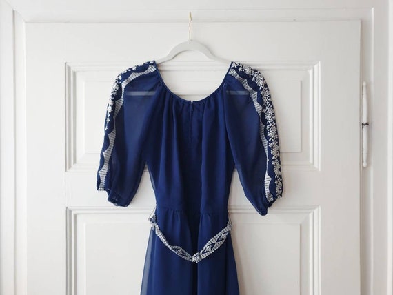 Authentic vintage maxi dress in size. S from the … - image 10
