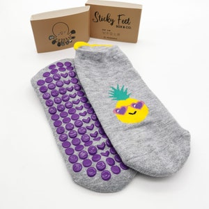 SUPER Grippy Socks #2 Pineapple