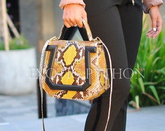 Snakeskin Handbag