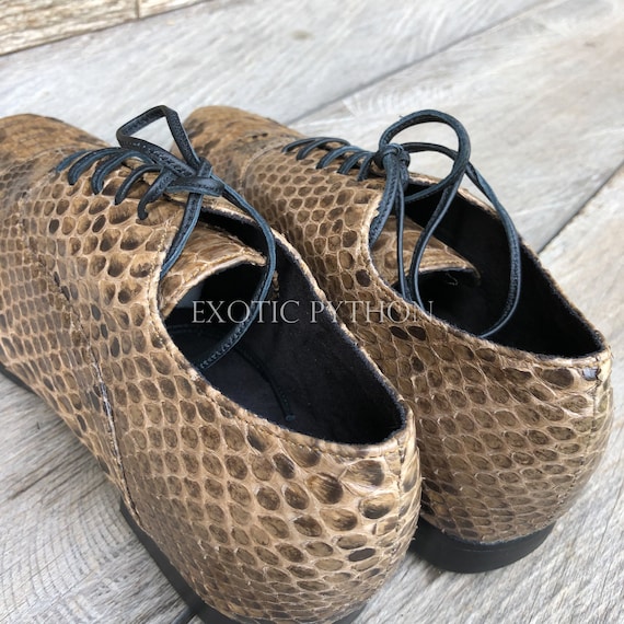 Men's Python Leather Shoes