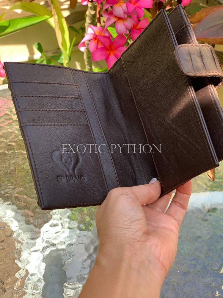 Snake Skin Passport Wallet