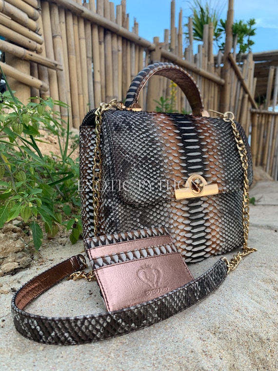 Snakeskin Handbag 