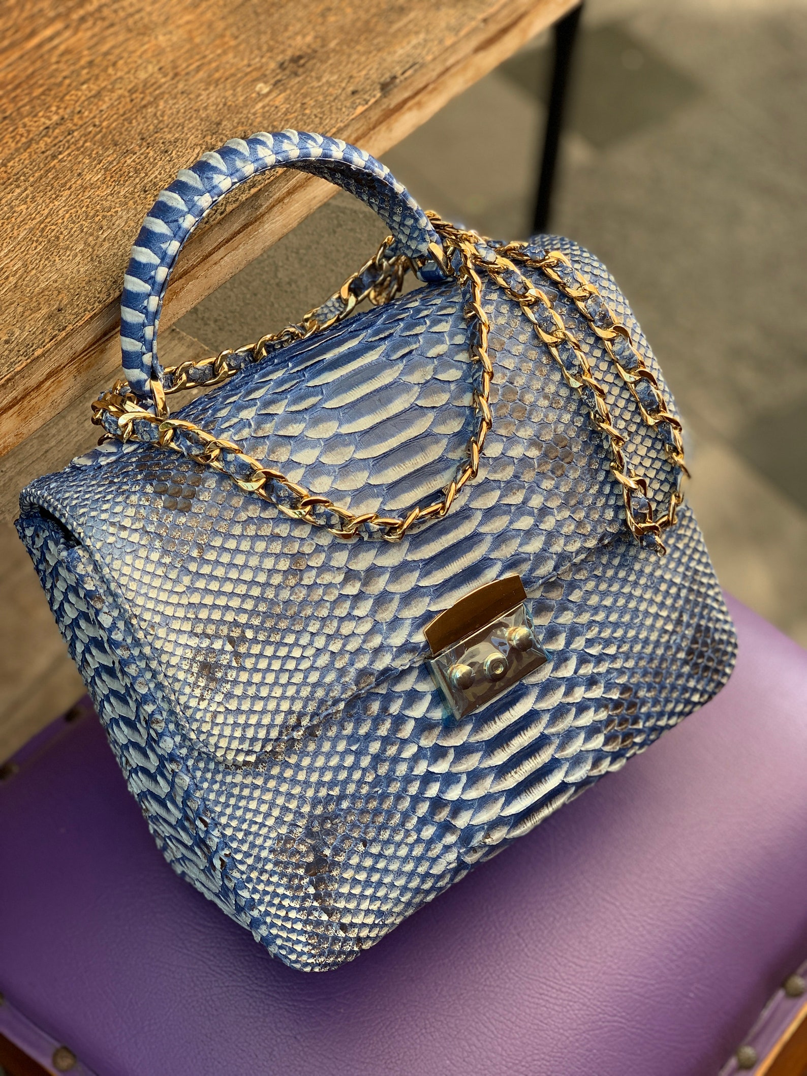 Snakeskin Bag for Women Etsy Singapore